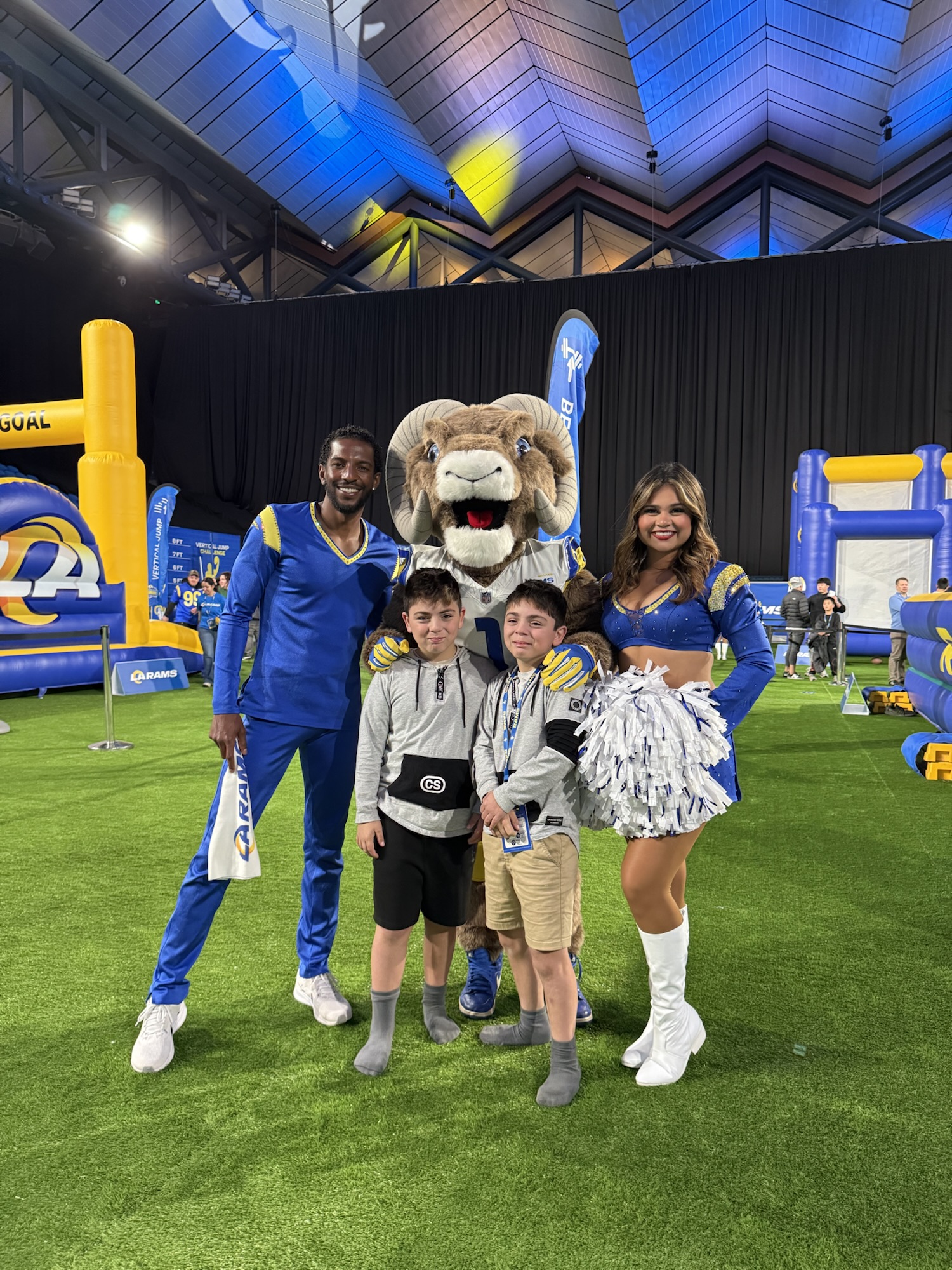 Kid Rams Fans Los Angeles Rams Bring NFL Magic to Melbourne – Melbourne with Kidz (MWK)